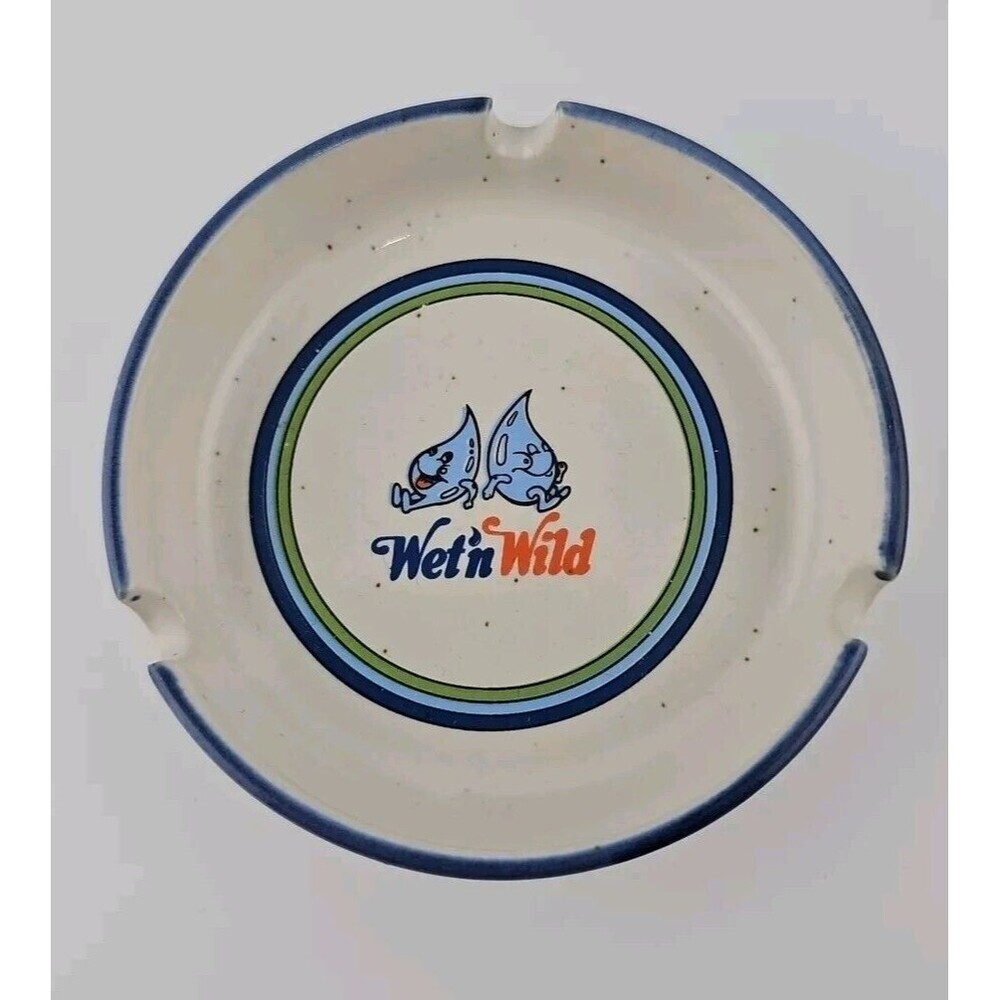 Wet n Wild Souvenir Ceramic Ashtray
